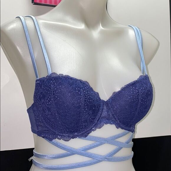 🔥VICTORIA SECRET PINK BRA Sz 32D New - Picture 2 of 3